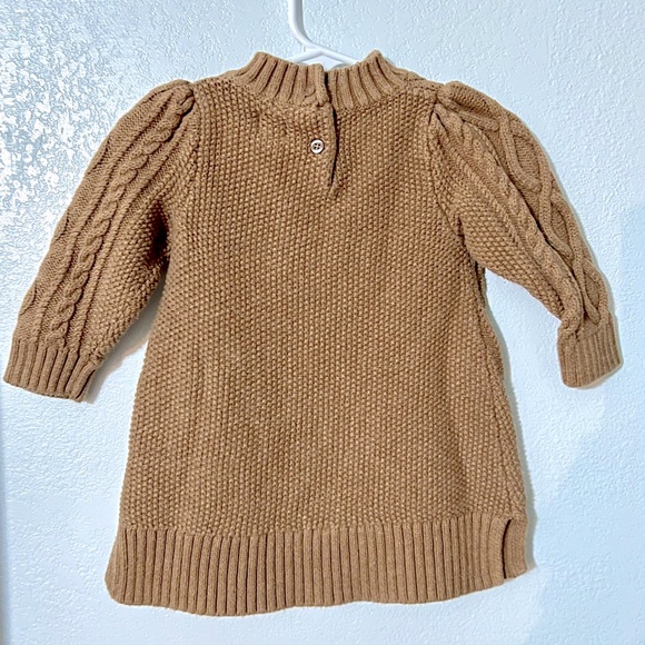 6-12 months Cable Knit Sweater Dress Baby Gap - Picture 3 of 4